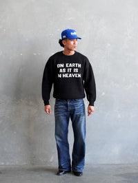 On Earth As It Is In Heaven Black Sweater