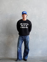 On Earth As It Is In Heaven Black Sweater
