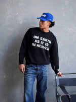 On Earth As It Is In Heaven Black Sweater