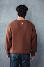 On Earth As It Is In Heaven Brown Sweater