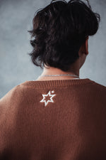 On Earth As It Is In Heaven Brown Sweater