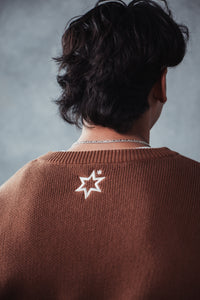 On Earth As It Is In Heaven Brown Sweater