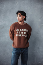 On Earth As It Is In Heaven Brown Sweater